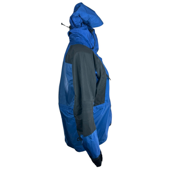 *Flawed The North Face GORE-TEX Blue Jacket Shell Women's Size Small Vintage Y2k - Picture 7 of 16